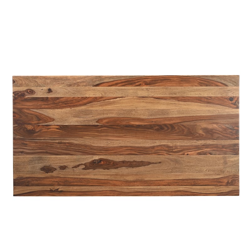 Jordan 75" Solid Wood Pedestal Dining Table