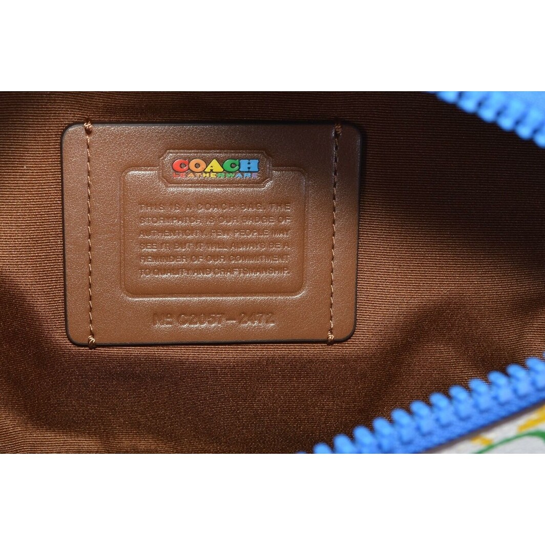 coach warren belt bag