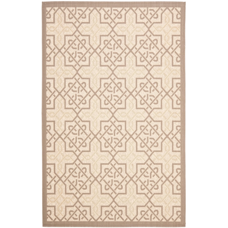 SAFAVIEH Courtyard Liisbet Indoor/ Outdoor Waterproof Patio Backyard Rug