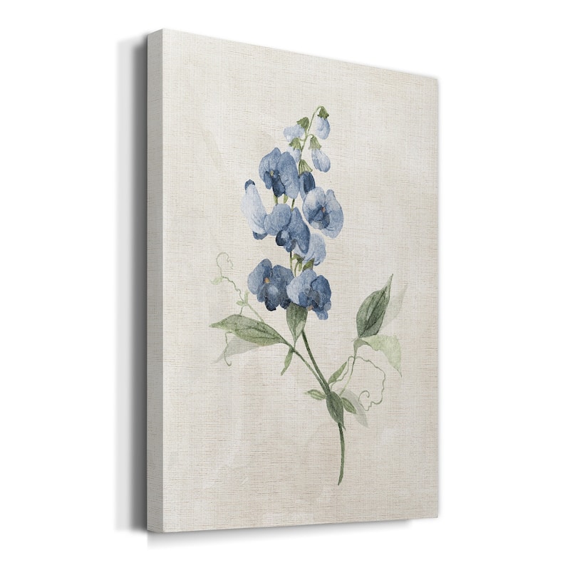 Farmhouse Periwinkle II Premium Gallery Wrapped Canvas - Ready to Hang