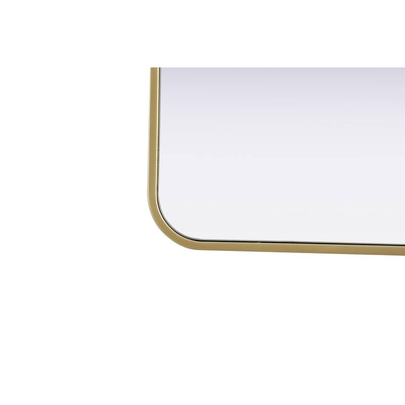 Elegant Lighting MR8A3636 Remy 36" Rectangular Flat Medium Density