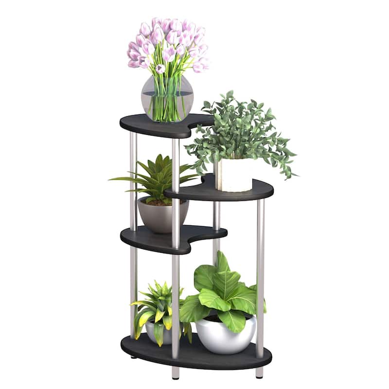 Indoors&Outdoor 4-Tier Plant Stand Flower Stand