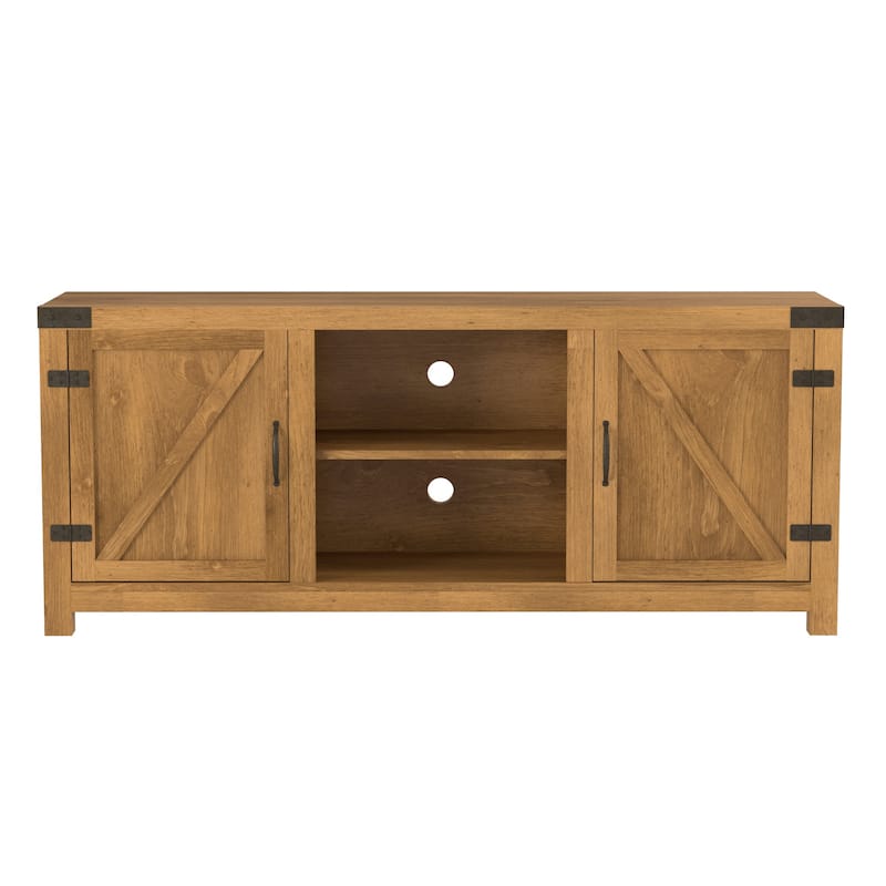 Middlebrook Firebranch 58-inch Barn Door TV Stand