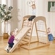 preview thumbnail 5 of 19, Costway 6-in-1 Wood Jungle Gym Montessori Climbing Play Set with - See Details