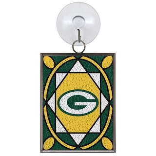 Green Bay Packers Stained Glass Ornament & Sun Catcher - Bed Bath ...