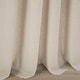 preview thumbnail 11 of 18, Lush Decor Belgian Flax Prewashed Linen Rich Cotton Blend Window Curtain Panel Single