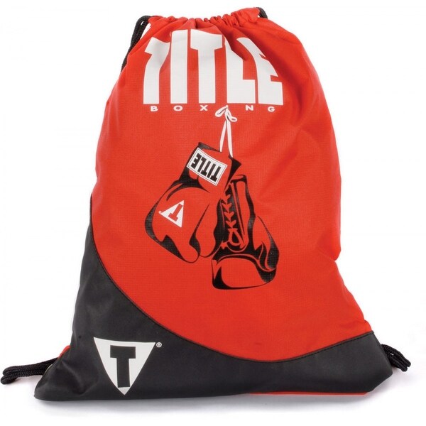title boxing gym bag