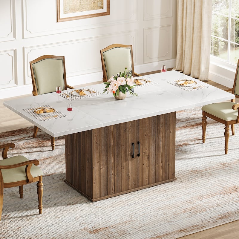 63" Dinning Table for 4-6