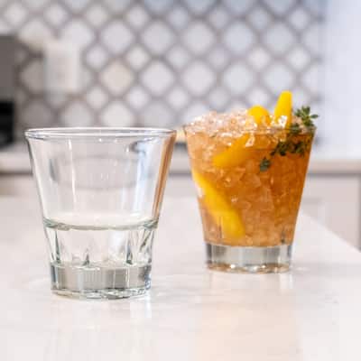 Libbey Bellevue Stackable Double Old Fashioned Rocks Glass, 11.5 ounce, Set of 4 - Set of 4