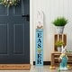 preview thumbnail 4 of 21, Glitzhome 42"H Wooden Welcome Easter Porch Sign with Bunny Ears Wall Decor Indoor Outdoor