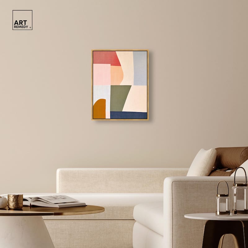 Planar Patchwork I Canvas by Art Remedy