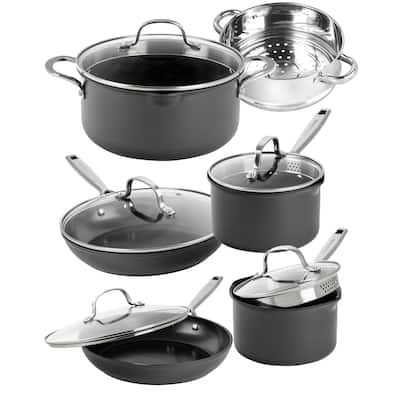 Gotham Steel Pro 11 Piece Nonstick Cookware Set