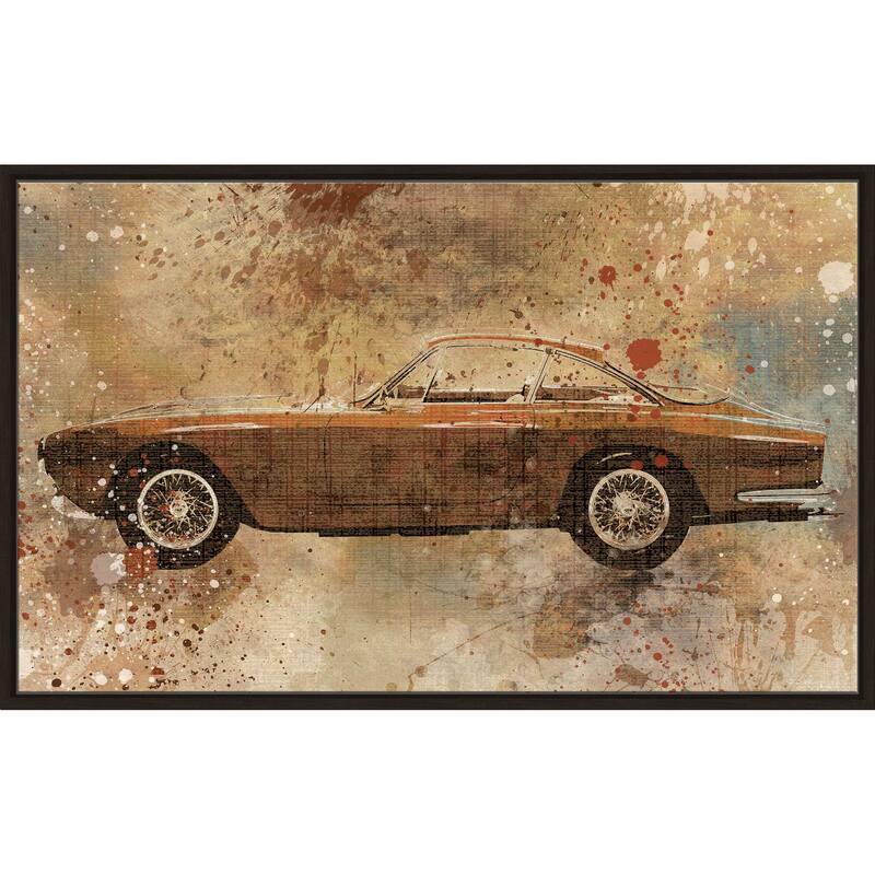 "Live to Ride IV" by Carol Robinson Print on Floating Canvas