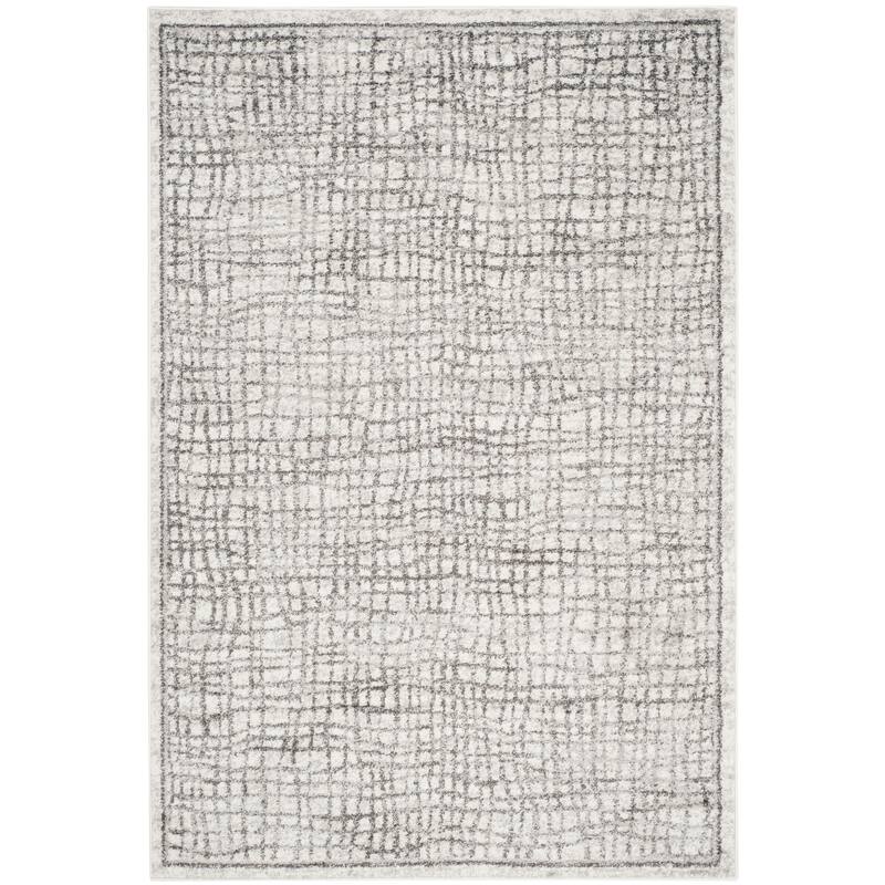 SAFAVIEH Adirondack Zoltanne Grid Distressed Rug