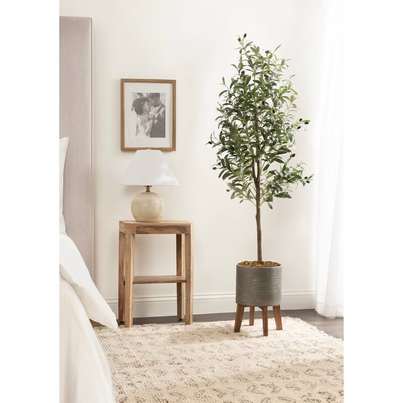 Kate and Laurel Oliveira Faux Olive Tree