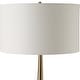preview thumbnail 5 of 6, Uttermost Faro White Marble Floor Lamp - 61'' H X 17'' W X 17'' D