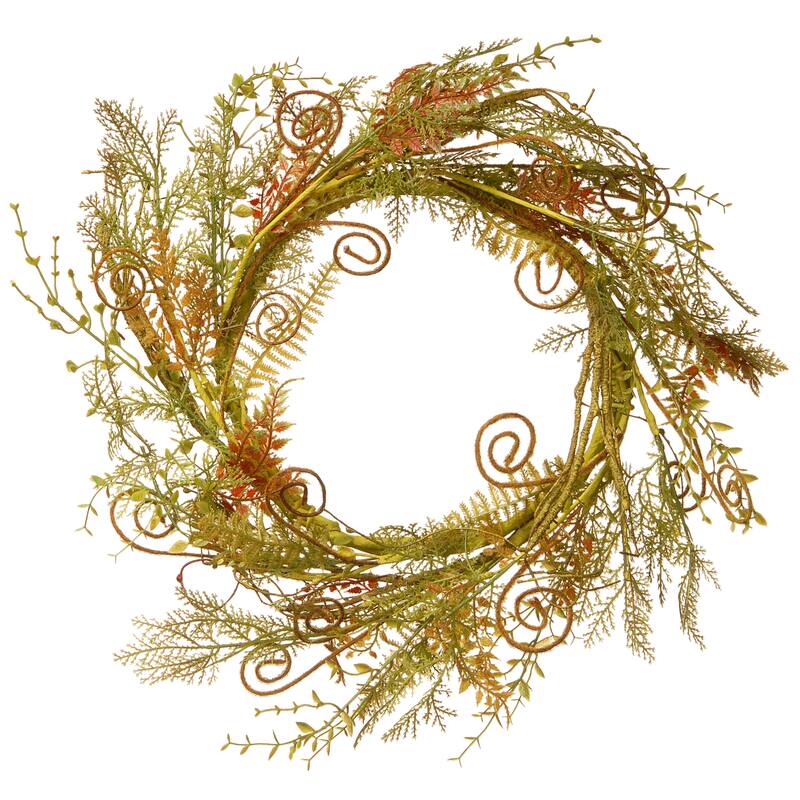 National Tree Company 22 inch Artificial Spring Wreath, Realistic Decoration for Front Door or Indoor Décor​ - 22 IN