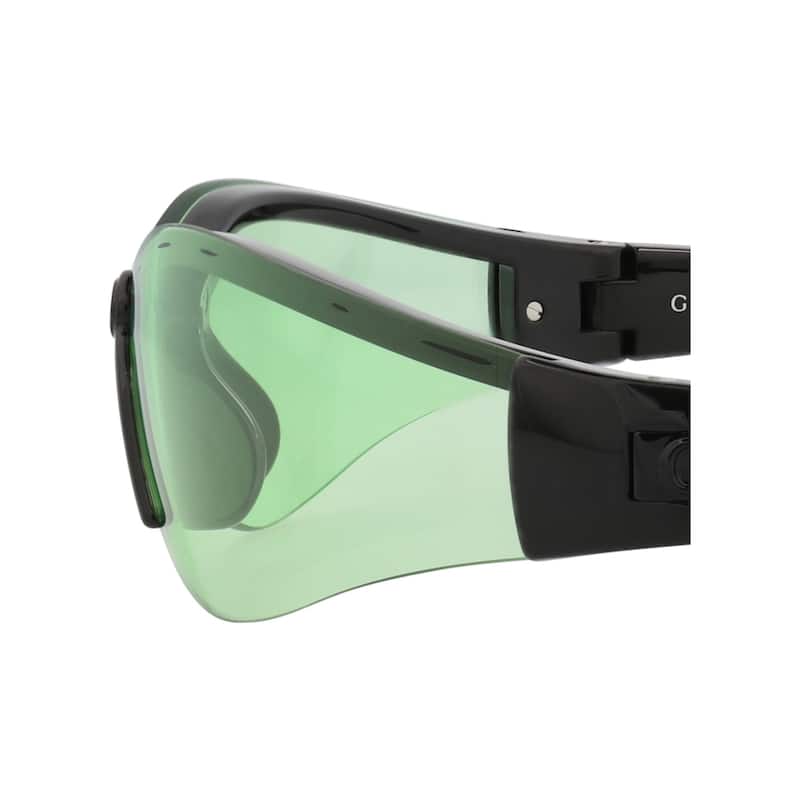 Gucci Shield-Frame Injection Sunglasses