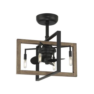 Dallin™ 20 inch Modern Style Ceiling Fan with Remote Control and Dimmable Lights