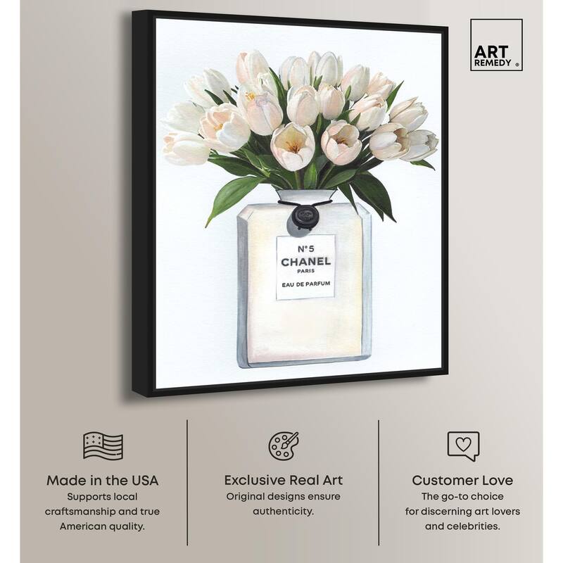 Doll Memories - Floral Happiness Canvas by Art Remedy