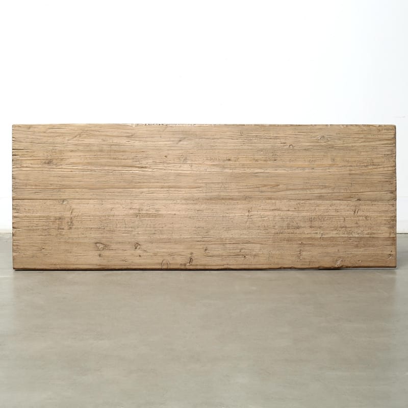 Approx. 70 Inches Long Rustic Farmhouse Coffee Table Weathered Natural - 54 x 84