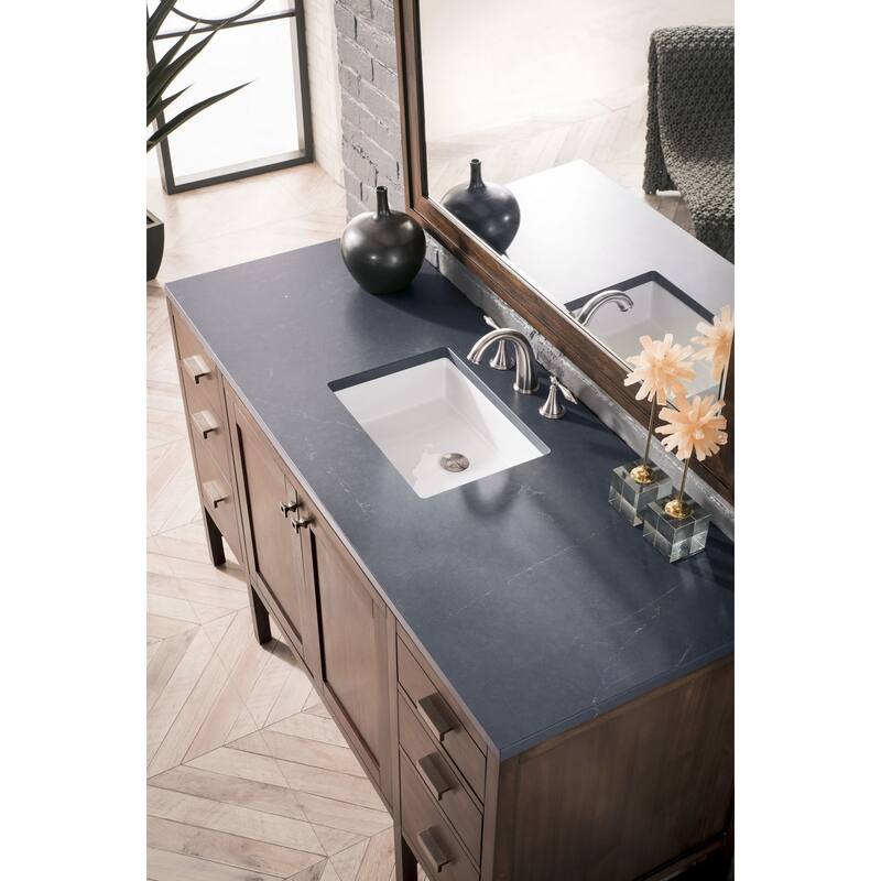 James Martin Vanities Addison 60" Single Basin Hardwood Vanity Set
