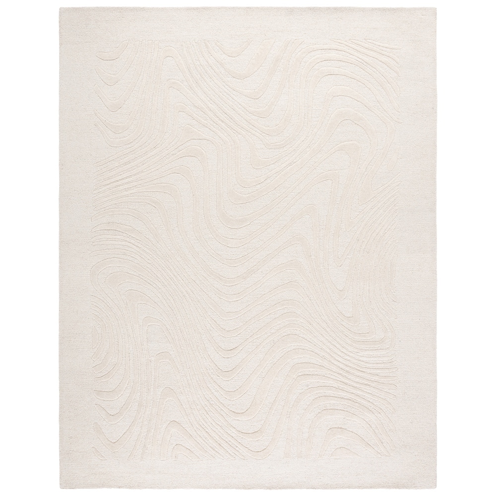 SAFAVIEH Handmade Ebony Sabiye Wool Rug