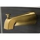 preview thumbnail 3 of 17, Kingston Brass Magellan Tub and Shower Trim with Single Function