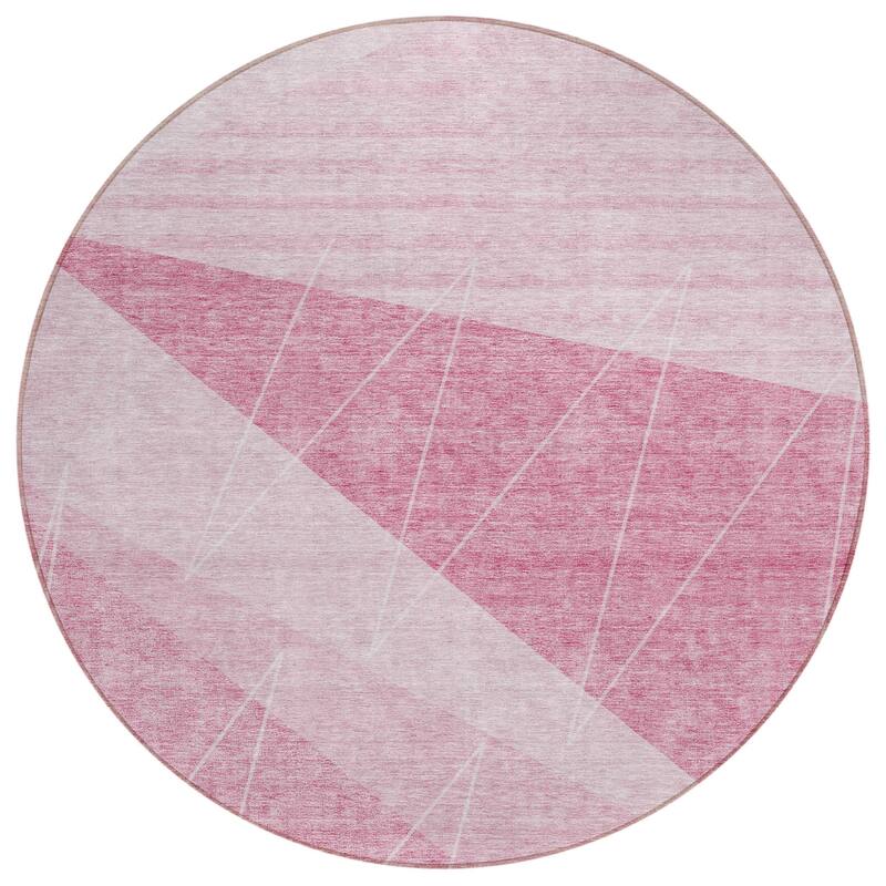 HomeRoots Geometric Transitional Rectangle Outdoor Rug