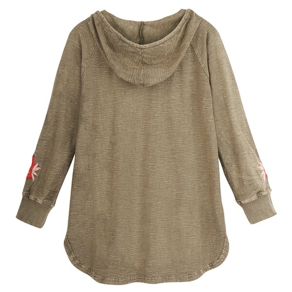 Hooded tunic top Clearance