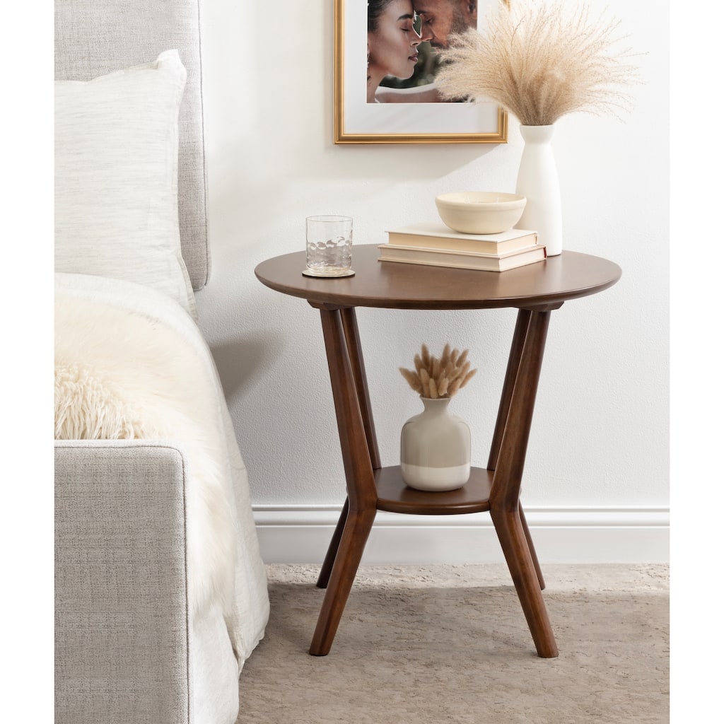 Kate and Laurel Nylah Round Side Table