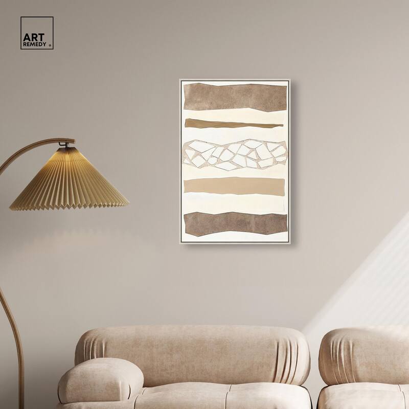 Relief Rifts I Canvas by Art Remedy