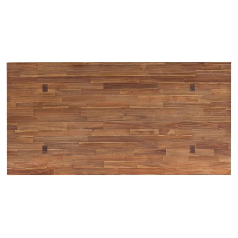 NPD Furniture Bedford 79 Inch Rectangular Dining Table A Base