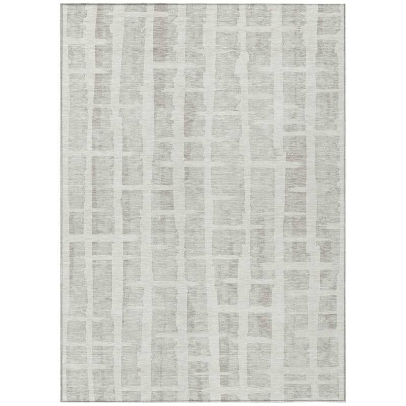 Machine Washable Indoor/ Outdoor Chantille Contemporary Rug