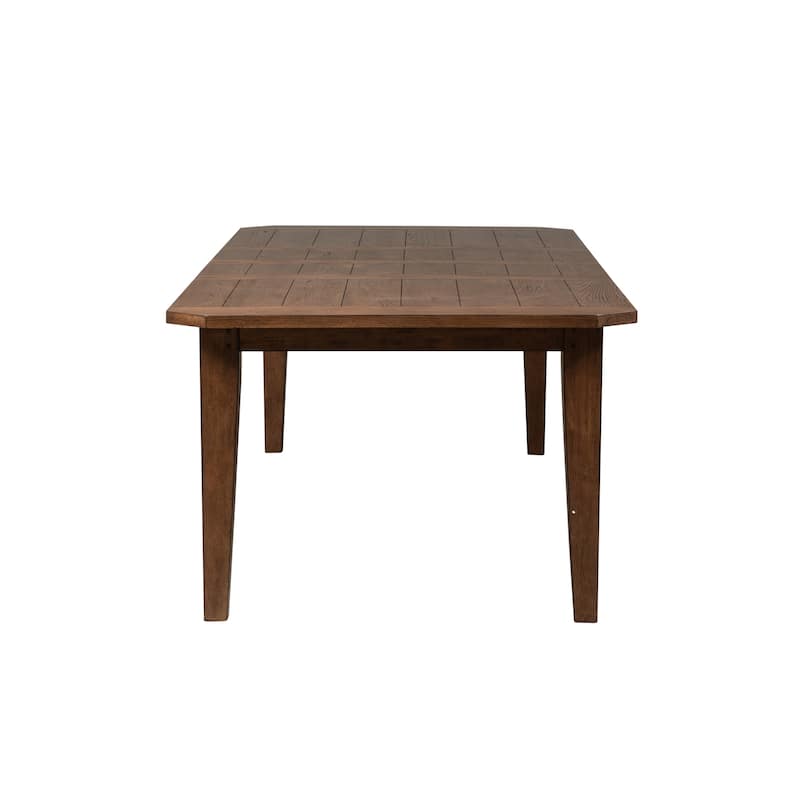 The Gray Barn Hearthstone Ridge Tobacco & Black 6 Piece Rectangular Table Set