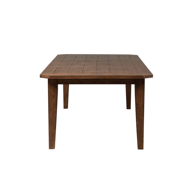 The Gray Barn Hearthstone Ridge Tobacco 5 Piece Rectangular Table Set