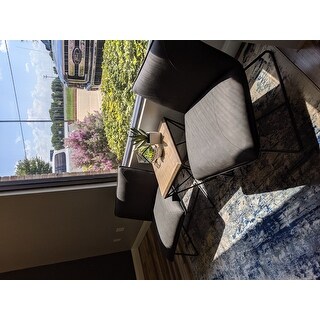 Strick & Bolton Soloway Bonded Leather Lounge Chair