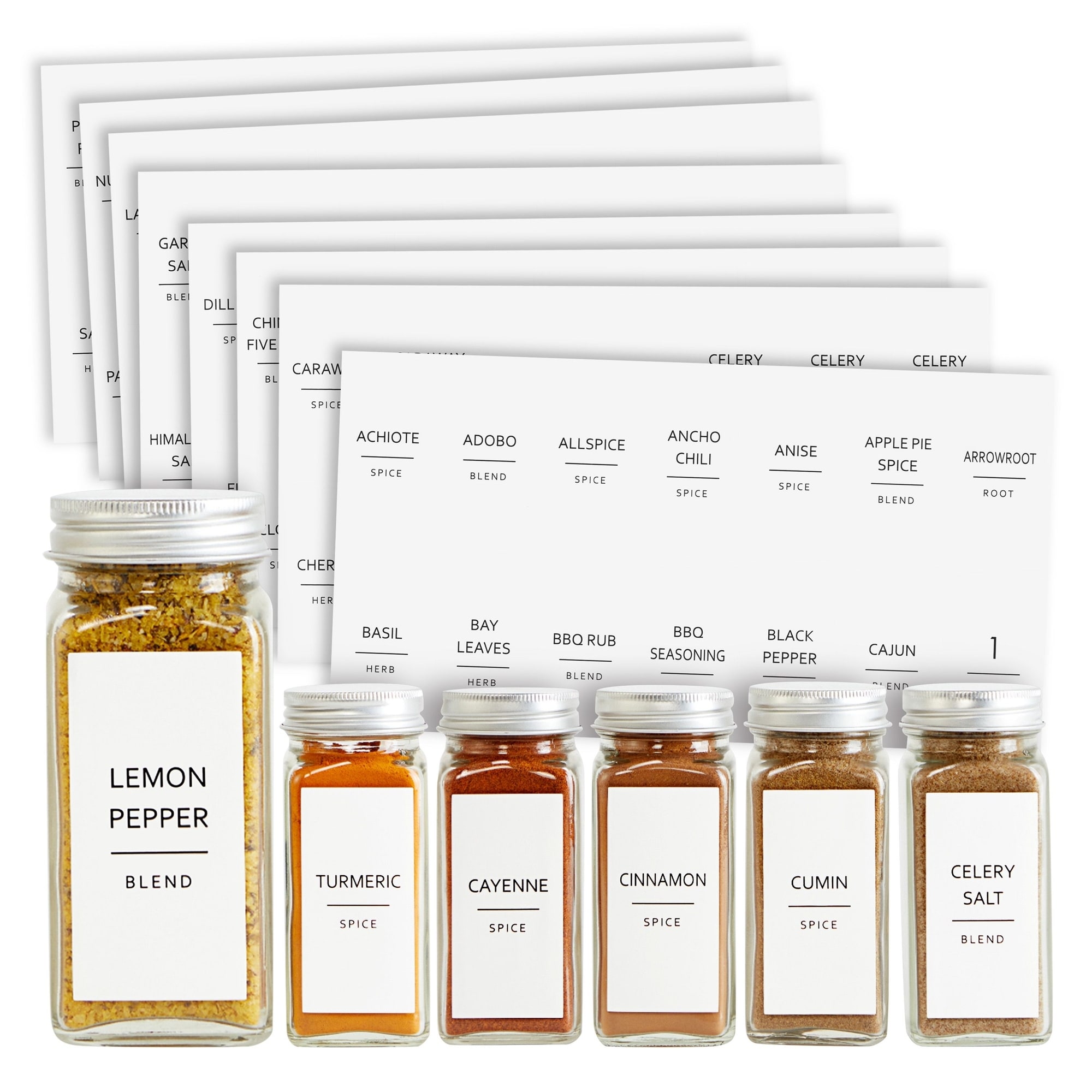 Spice jar labels bed bath and beyond hotsell