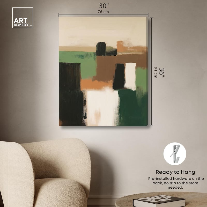 Underbrush Musings II Canvas by Art Remedy, Gallery Wrapped