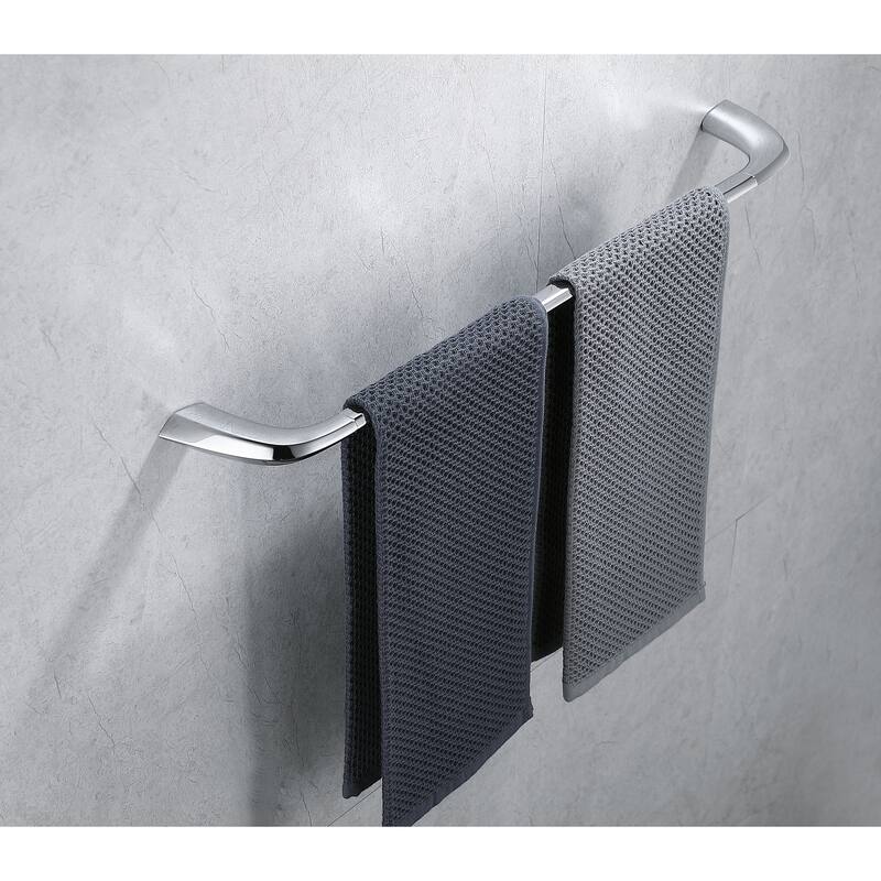 Bathroom 24 in. Wall Mounted Towel Bar Spot Resist Towel Holder