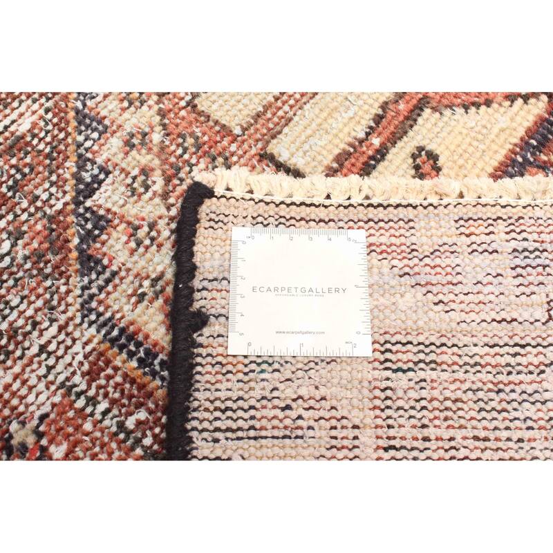 ECARPETGALLERY Hand-knotted Antalya Vintage Red Wool Rug - 4'1 x 6'4