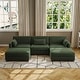 preview thumbnail 28 of 147, Corduroy Upholstered Modular Sectional Sofa for Living Room