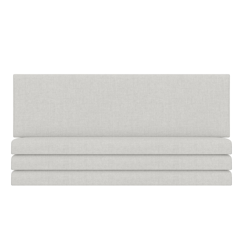 Jaxx Panelist Modern Padded Headboard - Set of 4 Wall Mounted Panels