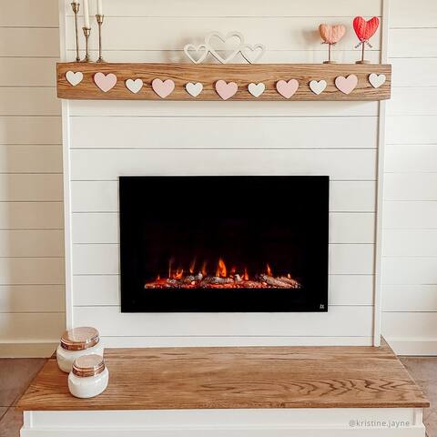 The Forte 40" Electric Fireplace