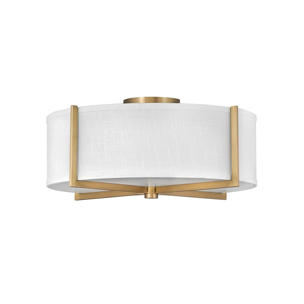 Hinkley Lighting Axis 20" Wide Galerie Semi-Flush Ceiling Fixture with