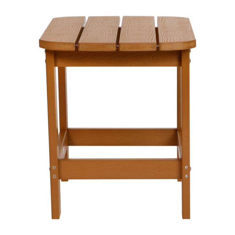 All-Weather Poly Resin Adirondack Side Table - Patio Table