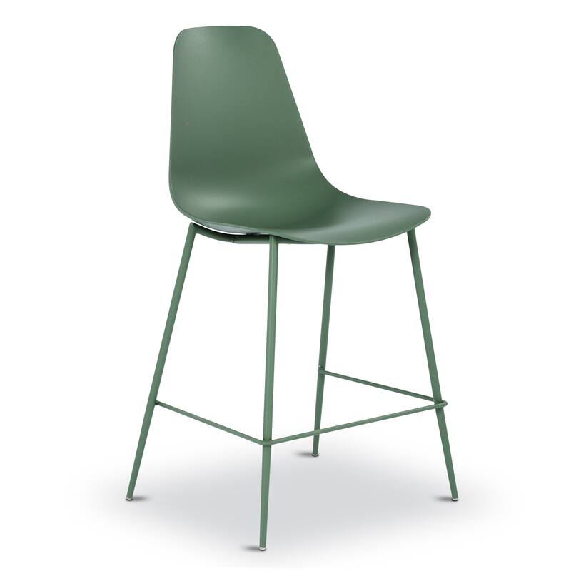 Poly & Bark Isla Counter Stool (Set of 3) - 25" Seat Height