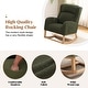 preview thumbnail 6 of 9, HOMYKA 27.3" Wide Rocking Chair for Nursery Room