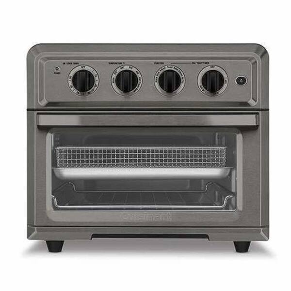 Cuisinart TOA-60BKS Convection Toaster Oven Airfryer, Black SS