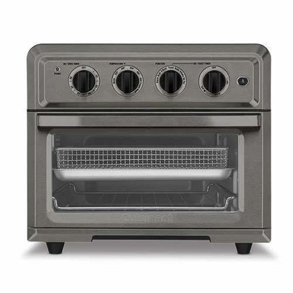Cuisinart TOA 60BKS Convection Toaster Oven Airfryer Black SS Renewed